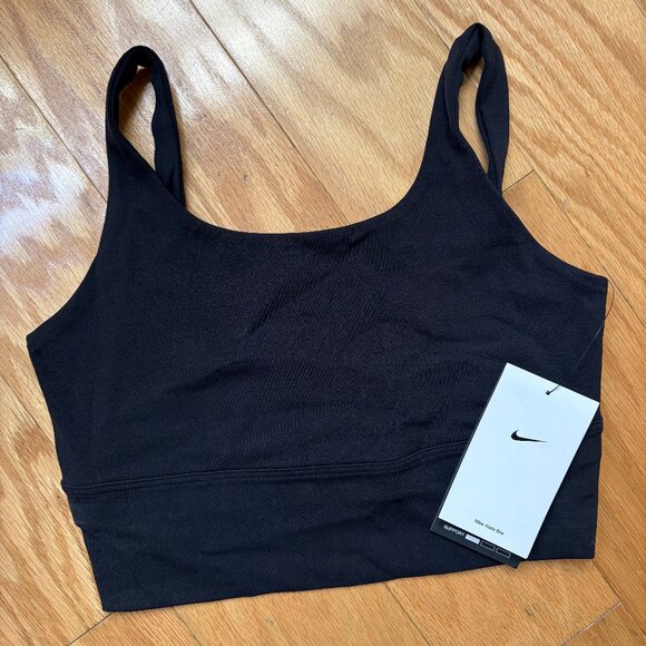 NWT! Nike Longline Sports Bra - Picture 1 of 4